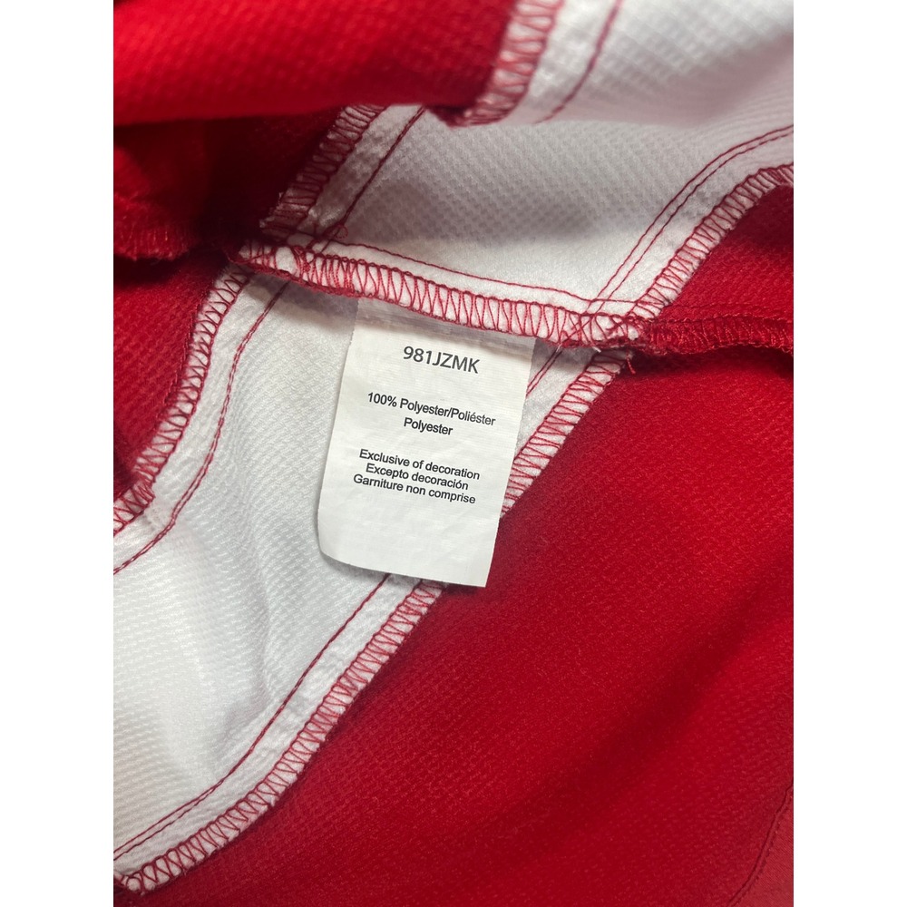 Brooks Mens XL Red Equilibrium Technology Full Zip Running Track Jacket White - Picture 12 of 13